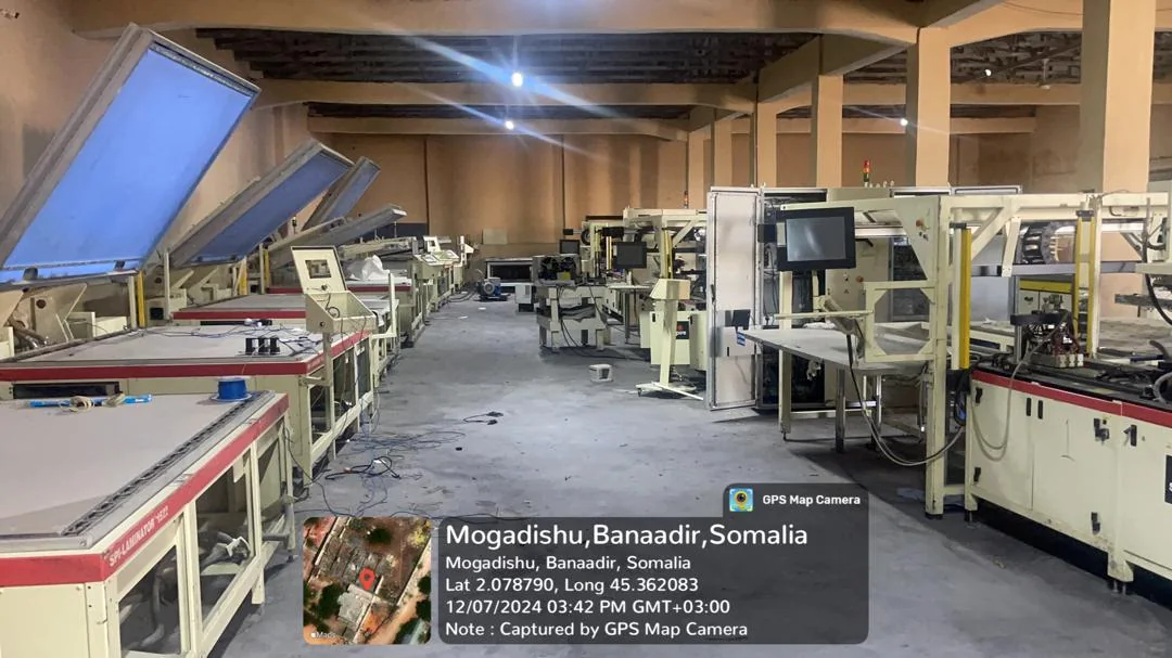 HASPP manufacturing line