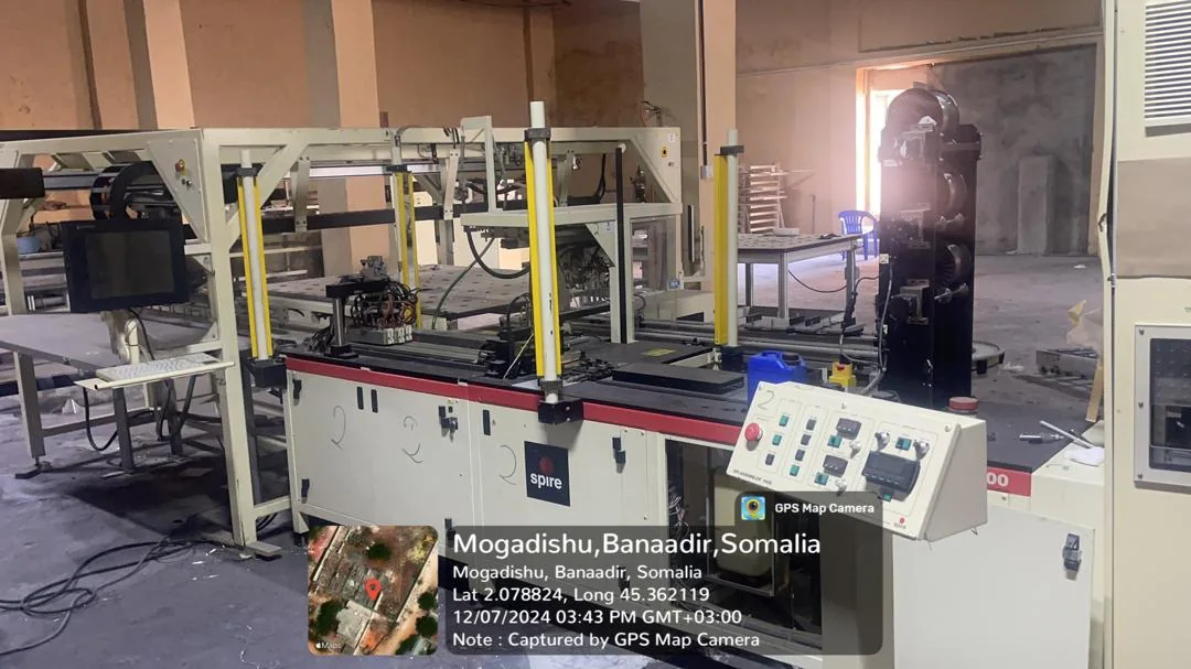 Production line and equipment at HASPP