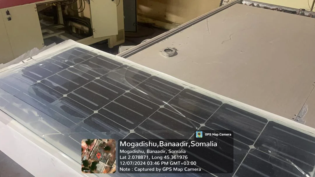 Panel processing machinery at HASPP