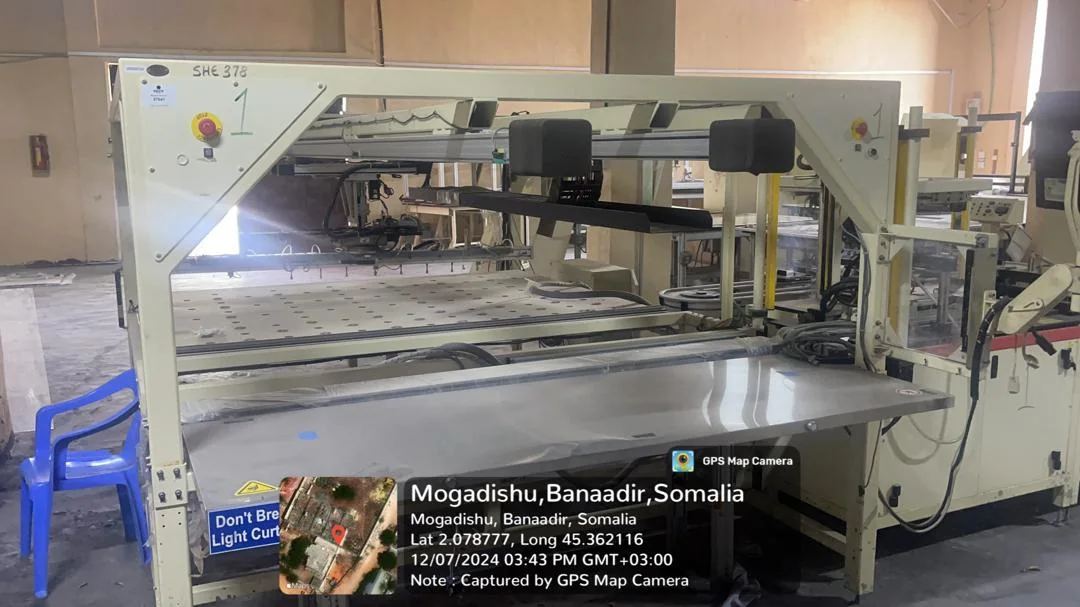 Factory floor and production line at HASPP